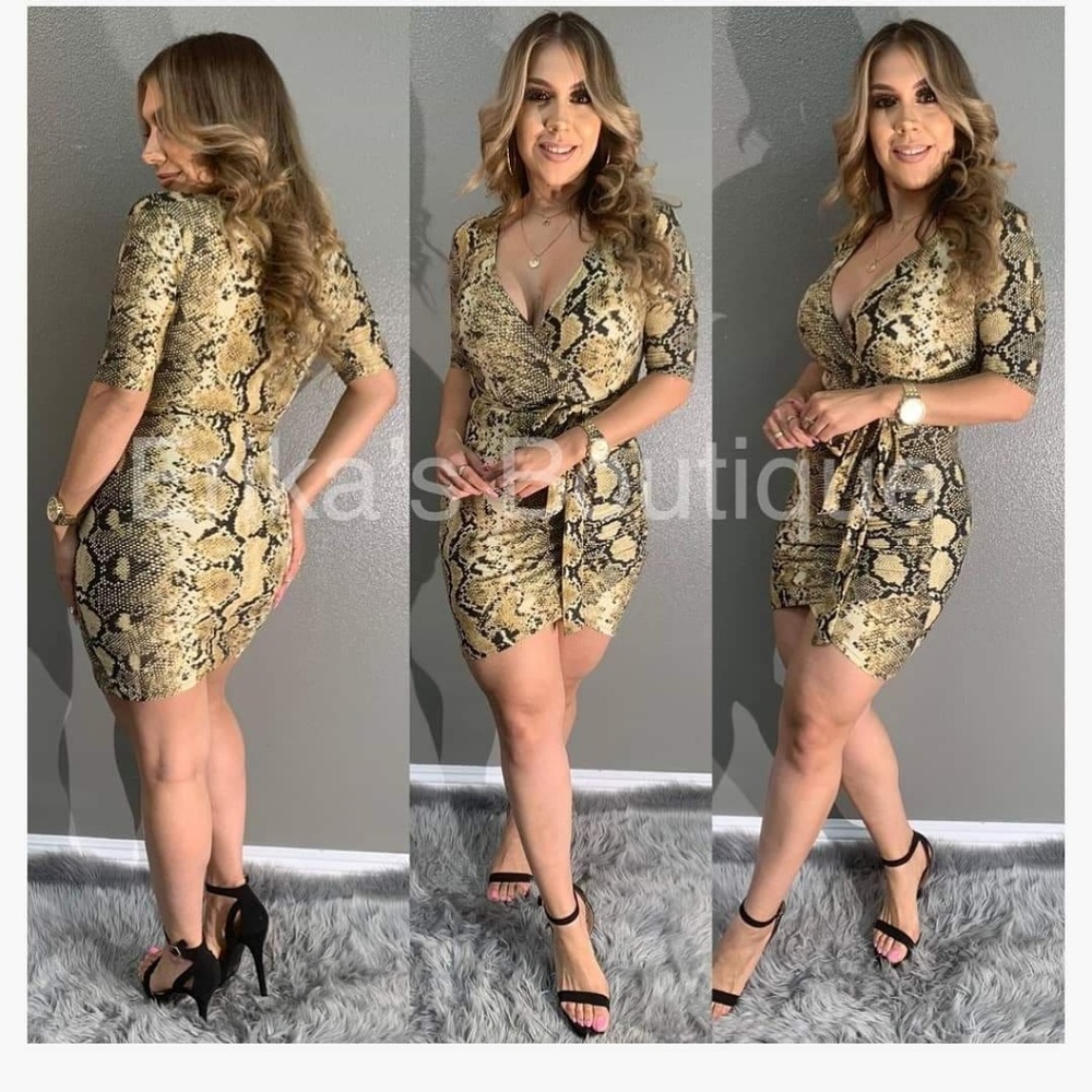 Snake skin mini